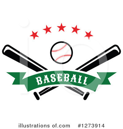 Royalty-Free (RF) Baseball Clipart Illustration by Vector Tradition SM - Stock Sample #1273914