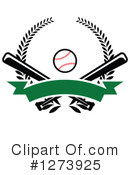 Baseball Clipart #1273925 by Vector Tradition SM