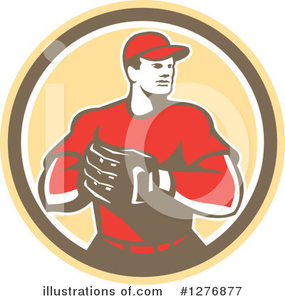 Royalty-Free (RF) Baseball Clipart Illustration by patrimonio - Stock Sample #1276877