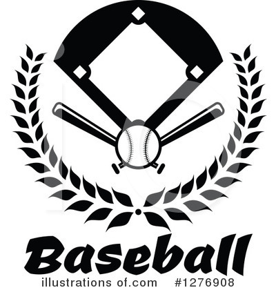 Royalty-Free (RF) Baseball Clipart Illustration by Vector Tradition SM - Stock Sample #1276908