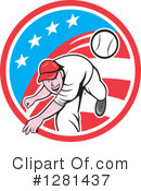 Baseball Clipart #1281437 by patrimonio