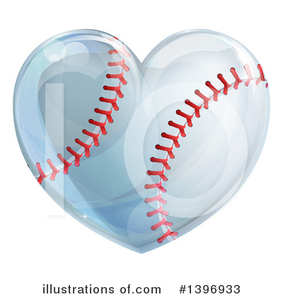 Royalty-Free (RF) Baseball Clipart Illustration by AtStockIllustration - Stock Sample #1396933