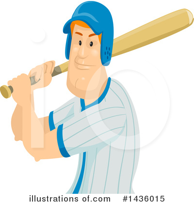 Royalty-Free (RF) Baseball Clipart Illustration by BNP Design Studio - Stock Sample #1436015