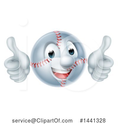 Royalty-Free (RF) Baseball Clipart Illustration by AtStockIllustration - Stock Sample #1441328