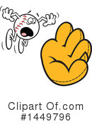 Baseball Clipart #1449796 by Johnny Sajem