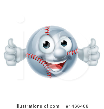 Royalty-Free (RF) Baseball Clipart Illustration by AtStockIllustration - Stock Sample #1466408
