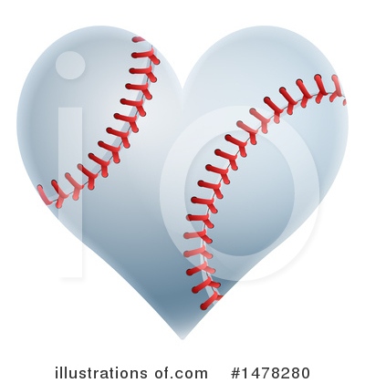 Royalty-Free (RF) Baseball Clipart Illustration by AtStockIllustration - Stock Sample #1478280