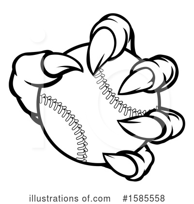 Royalty-Free (RF) Baseball Clipart Illustration by AtStockIllustration - Stock Sample #1585558