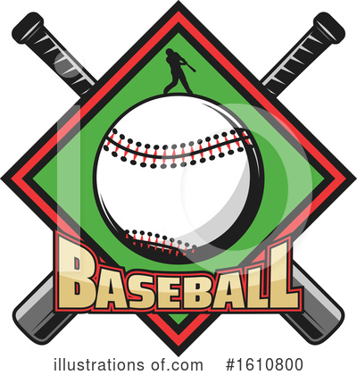 Royalty-Free (RF) Baseball Clipart Illustration by Vector Tradition SM - Stock Sample #1610800