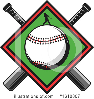 Royalty-Free (RF) Baseball Clipart Illustration by Vector Tradition SM - Stock Sample #1610807