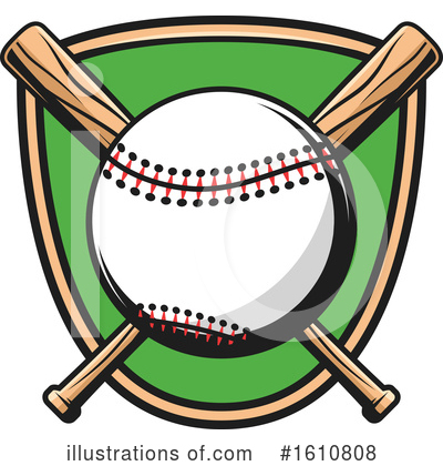 Royalty-Free (RF) Baseball Clipart Illustration by Vector Tradition SM - Stock Sample #1610808