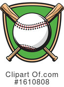 Baseball Clipart #1610808 by Vector Tradition SM