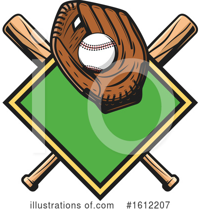 Royalty-Free (RF) Baseball Clipart Illustration by Vector Tradition SM - Stock Sample #1612207