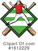 Baseball Clipart #1612229 by Vector Tradition SM