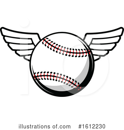 Royalty-Free (RF) Baseball Clipart Illustration by Vector Tradition SM - Stock Sample #1612230