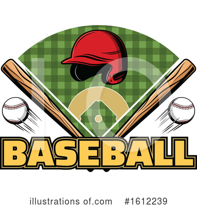 Royalty-Free (RF) Baseball Clipart Illustration by Vector Tradition SM - Stock Sample #1612239