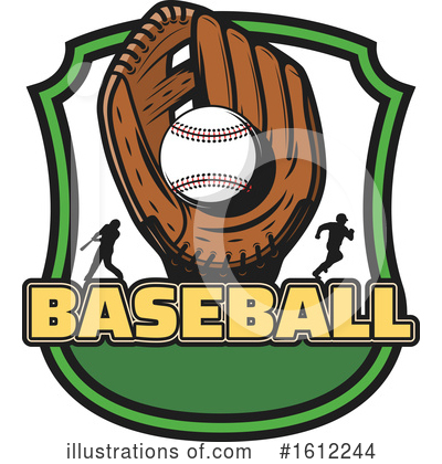 Royalty-Free (RF) Baseball Clipart Illustration by Vector Tradition SM - Stock Sample #1612244
