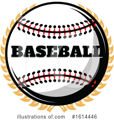 Royalty-Free (RF) Baseball Clipart Illustration by Vector Tradition SM - Stock Sample #1614446