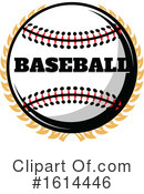 Baseball Clipart #1614446 by Vector Tradition SM