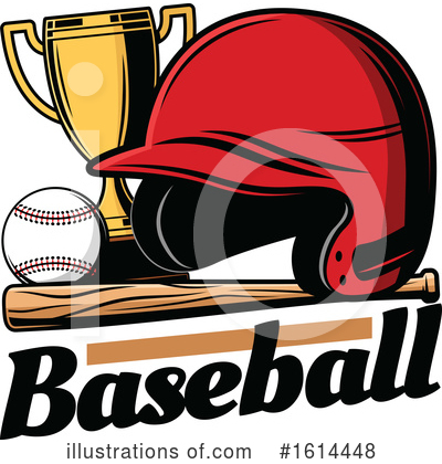 Royalty-Free (RF) Baseball Clipart Illustration by Vector Tradition SM - Stock Sample #1614448