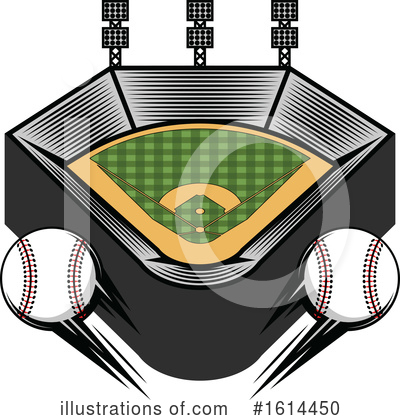 Baseball Clipart #1614450 by Vector Tradition SM