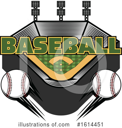 Royalty-Free (RF) Baseball Clipart Illustration by Vector Tradition SM - Stock Sample #1614451