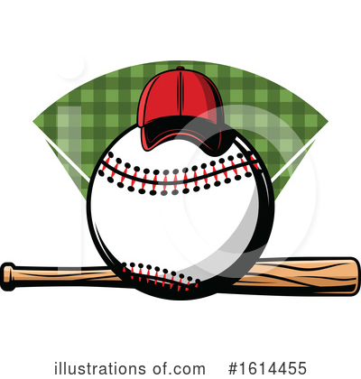 Baseball Clipart #1614455 by Vector Tradition SM