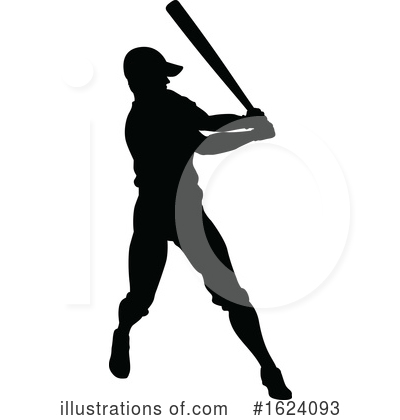 Baseball Player Clipart #1624093 by AtStockIllustration