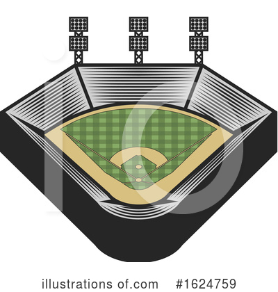 Royalty-Free (RF) Baseball Clipart Illustration by Vector Tradition SM - Stock Sample #1624759