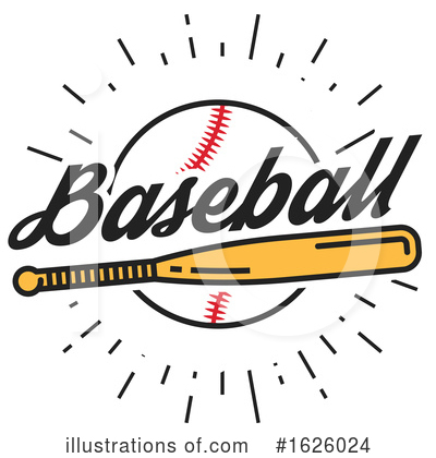 Baseball Clipart #1626024 by Vector Tradition SM