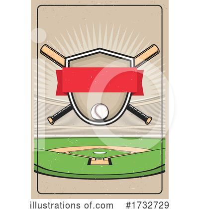 Royalty-Free (RF) Baseball Clipart Illustration by Vector Tradition SM - Stock Sample #1732729