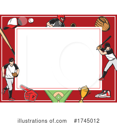 Royalty-Free (RF) Baseball Clipart Illustration by Vector Tradition SM - Stock Sample #1745012