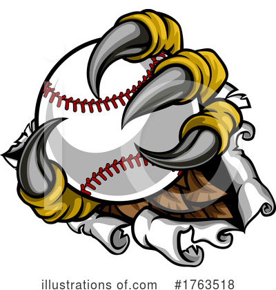 Royalty-Free (RF) Baseball Clipart Illustration by AtStockIllustration - Stock Sample #1763518