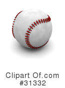 Baseball Clipart #31332 by KJ Pargeter