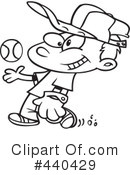 Baseball Clipart #440429 by toonaday