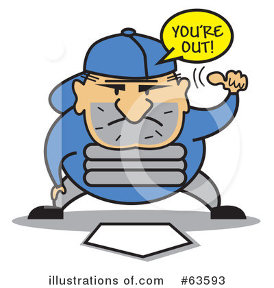 Baseball Clipart #63593 by Andy Nortnik