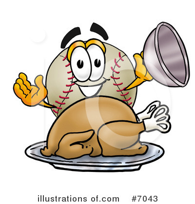 Royalty-Free (RF) Baseball Clipart Illustration by Mascot Junction - Stock Sample #7043