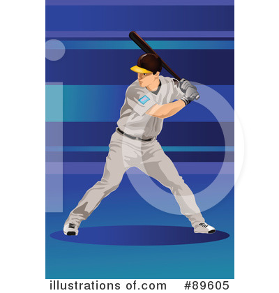 Royalty-Free (RF) Baseball Clipart Illustration by mayawizard101 - Stock Sample #89605