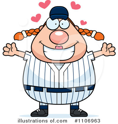 Royalty-Free (RF) Baseball Player Clipart Illustration by Cory Thoman - Stock Sample #1106963