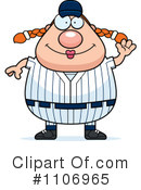 Baseball Player Clipart #1106965 by Cory Thoman