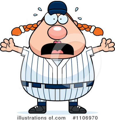 Royalty-Free (RF) Baseball Player Clipart Illustration by Cory Thoman - Stock Sample #1106970