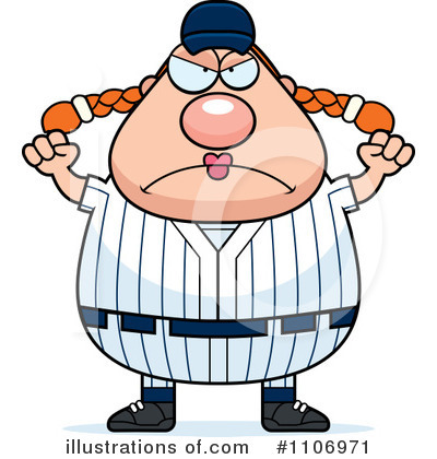 Royalty-Free (RF) Baseball Player Clipart Illustration by Cory Thoman - Stock Sample #1106971