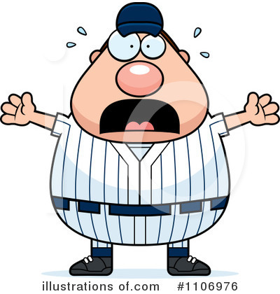 Royalty-Free (RF) Baseball Player Clipart Illustration by Cory Thoman - Stock Sample #1106976