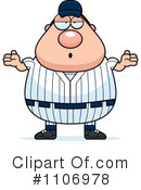 Baseball Player Clipart #1106978 by Cory Thoman