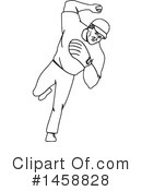 Baseball Player Clipart #1458828 by patrimonio