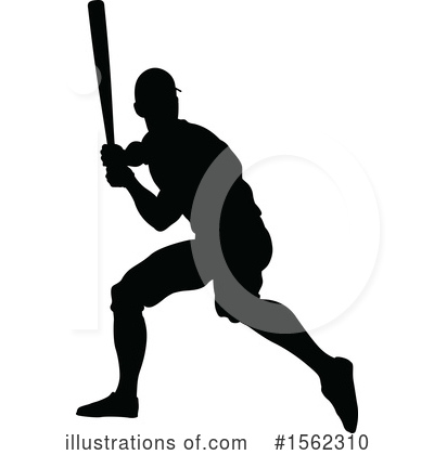 Royalty-Free (RF) Baseball Player Clipart Illustration by AtStockIllustration - Stock Sample #1562310