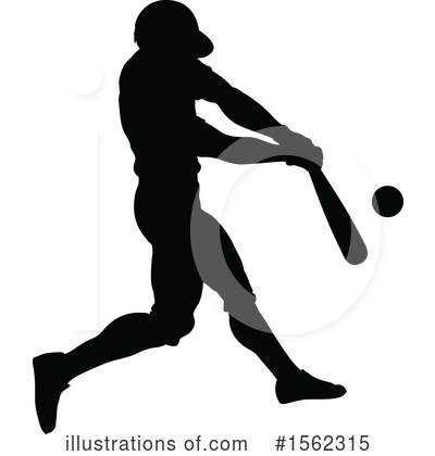 Royalty-Free (RF) Baseball Player Clipart Illustration by AtStockIllustration - Stock Sample #1562315