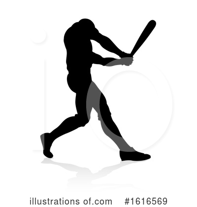 Royalty-Free (RF) Baseball Player Clipart Illustration by AtStockIllustration - Stock Sample #1616569