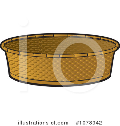 Basket Clipart #1078942 by Lal Perera