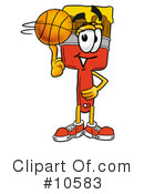 Basketball Clipart #10583 by Mascot Junction
